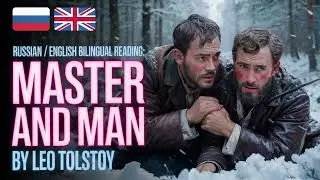 Master and Man by Leo Tolstoy - Russian / English Bilingual Audiobook