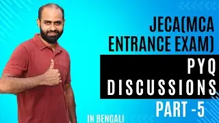 Cracking JECA:  Previous Year Questions | MCA Entrance Exam Prep part 4