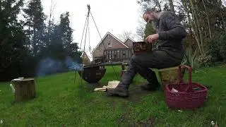 Runderstoofpotje maken in de Dutch Oven en wat klusjes om het huis.