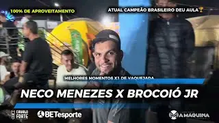 X1 AO VIVO DE VAQUEJADA - MELHORES MOMENTOS BROCOIO JR X NECO MENEZES  