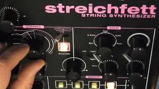 Waldorf Streichfett: basic sound (part 1)