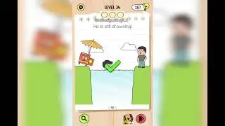 Brain Test 5 Level 34 Game Walkthrough