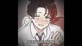 Sensei in Anime & Manga #bluearchive #edit #shorts