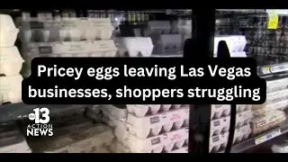 Pricey eggs leaving Las Vegas businesses, shoppers struggling