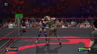 WWE 2K25:  WMAC:  Season 2: Episode 227:  Fight 3:  Blademaster v Hollywood