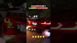 WARNING: Loudest Lambo Backfire You&rsquo;ll Ever Hear 🔊🔥 #carranking #shorts