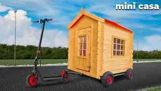 Ho costruito una MINI CASA MOBILE