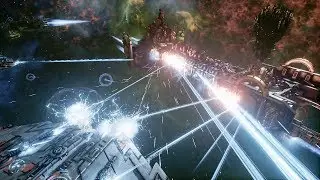 TAU Empire (Water Caste) vs Space Marines! Rank 11 - Battlefleet Gothic Armada