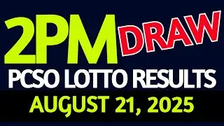 Lotto Result Today 2:00 pm draw August 21, 2025 Thursday PCSO
