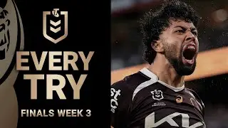 NRL Highlights | NRL Finals 2025 | All Tries | Week 3