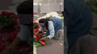 DIY: how to make flowers with foam. Part 2