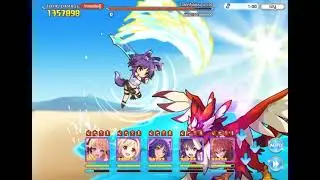 Princess Connect: Clan Battle (CB#18) Boss 2 Gryphon Lap 11+ (Physical Damage Team)