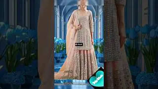 popular tranding sharara set kurti new collection