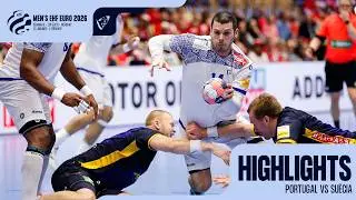 Highlights | Men&rsquo;s EHF Euro 2026 | Placement Match 5/6 | Portugal x Su&eacute;cia