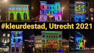 #kleurdestad by drone 4K [] Utrecht