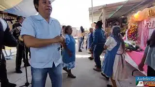 Así se llegan a las fiestas en San Juan Teitipac Oaxaca, México