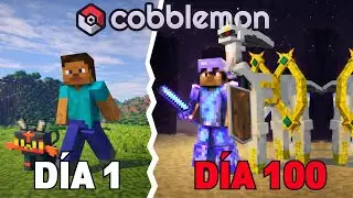 SOBREVIV&Iacute; 100 D&Iacute;AS en MINECRAFT POKEMON &iexcl;TERMIN&Eacute; CON...! 😱🔥