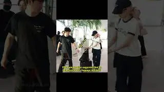 Ros&eacute; has a high sense of responsibility when carrying her own luggage #shorts #blackpink #ros&eacute;
