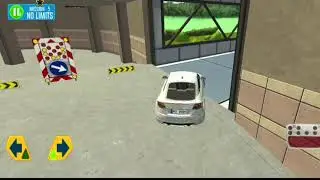 Chevrolet Camaro Car Driving - Multi Floor Parking Garage - Android Gameplay