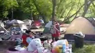 Camping at Cedar Rapids 2008