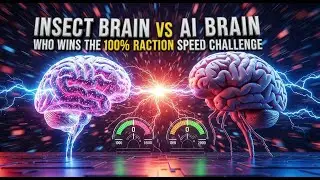 Insect Brain vs AI Brain: Who Wins the 100% Reaction Speed Challenge?