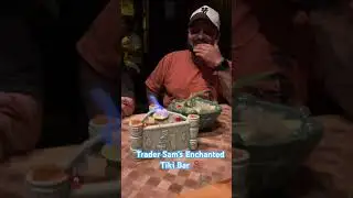 Disneyland Hotel Hidden Tiki Bar #disneyland #disney #tikibar #vlogger