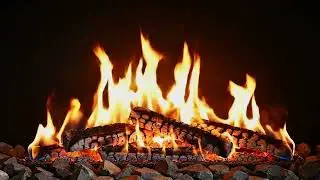 Sit With the Fire for (10 Hours)  Quiet Flames for Calm & Inner Peace