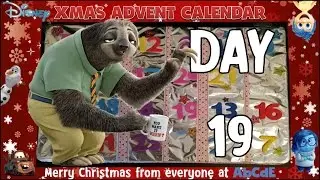 Disney Advent Calendar 2016 Day 19 Disney Cars Zootopia Inside Out Frozen Finding Dory