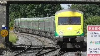 Irish Rail Mark 4 Intercity Train + 201 Class Loco - Portarlington, Laois