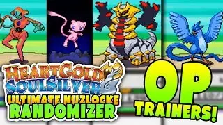 WOW... OP TRAINERS IN KANTO. | Heart Gold Soul Silver RANDOMIZER Ultimate Nuzlocke Soul Link #27
