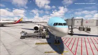 PMDG 777-200er MSFS2020 Korean air 2216 Shanghai to Gimpo on vatsim
