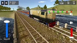 IDBS Indonesia Train Simulator - Realistic Train Driving Experience - Train Games - Android Gameplay