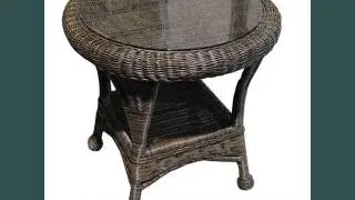 Wicker End Table | Wicker Furniture Ideas