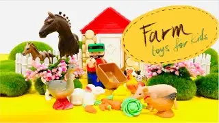 Farm Toys For Kids/ Игра В Ферму Для Детей