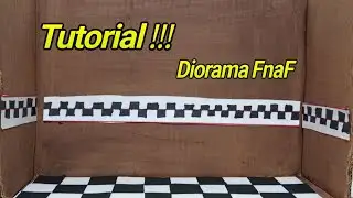 C&Oacute;MO HACER un DIORAMA DE FNAF para FIGURAS!!!