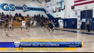 Pleasant Valley Boy's Basketball team hits the court against Franklin of Elk Grove