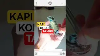 Kapı Kolu Tamiri Nasıl Yapılır? | Adım Adım Anlatım - Door Handle Repair #short #herevinustası #diy