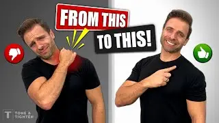 Fast Fix For Neck Tension And Pain! [Follow-Along Exercise Routine]