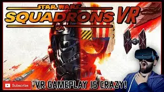 Star Wars Squadrons VR Gameplay // Star Wars Squadrons in VR is CRAZY!!!