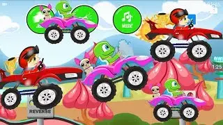 Racing Games For Kids - Superman Racing With Turtles - Video Games For Kids