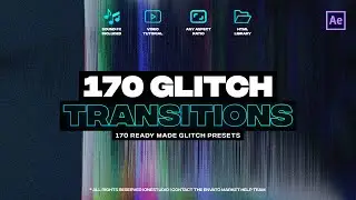 170+ Glitch Transitions