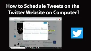 How to Schedule Tweets on the Twitter Website on Computer?