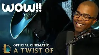 A Twist of Fate Cinematic League of Legends REACTION!! REVIEW
