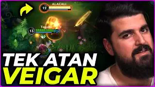 TEK ATAN VEIGAR MID! KALİTELİ BİR MA&Ccedil; | Dereceli Wild Rift | Togzilla