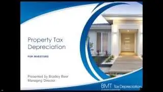 Property tax depreciation made easy | BMT Tax Depreciation