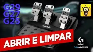COMO LIMPAR OS SENSORES DOS PEDAIS LOGITECH G29 G25 G27