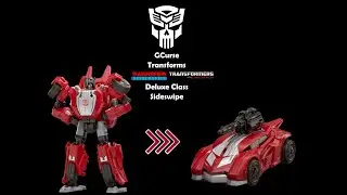 Transformers Studio Series Gamer Edition 07 Sideswipe Conversion
