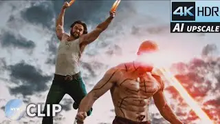 Wolverine & Sabretooth vs Deadpool - Fight Scene ｜ X-Men Origins Wolverine (2009) 4K  Movie Clip.4k