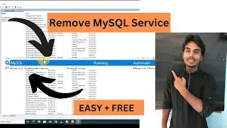 Как удалить службу MySQL из служб Windows с помощью командной строки