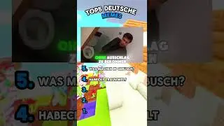 Top 5 Deutsche Memes 😂 #lustigevideos #deutsch